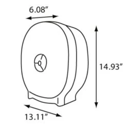 Palmer Fixture 4-Roll Carousel Tissue Dispenser-TS , Turnado RD0044-01 -Alpine shop C1966664 main m111