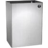 ASI 0826 Commercial Restroom Waste Receptacle, 12 Gallon, Surface-Mounted, 15-1/4" W X 23" H, 2-1/2" D, Stainless Steel -Alpine shop C1967677 main 1