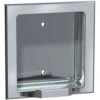 ASI 7404-BD Soap Dish - Bright Stainless Steel - Recessed Dry Wall (ASI 39 Dry Wall Clamp Not Included - Please Order Separately As Needed) -Alpine shop C1967736 main 1