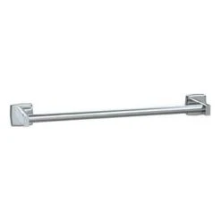 ASI 7355-30S Towel Bar, 30" Length, Surface-Mounted, Round, Stainless Steel
