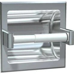 ASI 7402-BD Commercial Toilet Paper Dispenser, Recessed-Mounted, Stainless Steel W/ Satin Finish