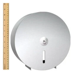 ASI 0042 Commercial Toilet Paper Dispenser, Surface-Mounted, Stainless Steel W/ Satin Finish 9 ASI 0042 Commercial Toilet Paper Dispenser, Surface-Mounted, Stainless Steel W/ Satin Finish -Alpine shop C1968046 ruler