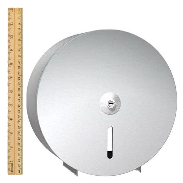 ASI 0042 Commercial Toilet Paper Dispenser, Surface-Mounted, Stainless Steel W/ Satin Finish 5 ASI 0042 Commercial Toilet Paper Dispenser, Surface-Mounted, Stainless Steel W/ Satin Finish - Image 3