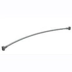 ASI 1201-A Commercial Curved Shower Curtain Rod W/Mounting Brackets