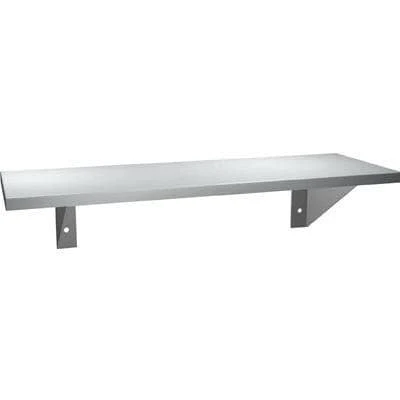 ASI 0692-612 Commercial Restroom Shelf, 5" D X 30" L, Stainless Steel W/ Satin Finish 3 ASI 0692-612 Commercial Restroom Shelf, 5" D X 30" L, Stainless Steel W/ Satin Finish