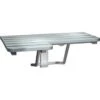 ASI 8208-L, Left Handed Commercial Folding Shower Seat, 33-1/2" W X 22-7/8" D, Stainless Steel -Alpine shop C1968144 main 1