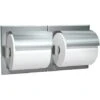 ASI 74022-HBD Toilet Tissue Holder - Double, Hooded - Bright Stainless Steel (ASI 39 Dry Wall Clamp & ASI R-009 Theft Resistant Spindles Not Included - Please Order Separately As Needed) 1 ASI 74022-HBD Toilet Tissue Holder - Double, Hooded - Bright Stainless Steel (ASI 39 Dry Wall Clamp & ASI R-009 Theft Resistant Spindles Not Included - Please Order Separately As Needed) -Alpine shop C1968146 main 1
