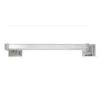 ASI 0755-Z18 Towel Bar 24"Length, Surface-Mounted, Round, Chrome Plated Zamak