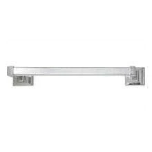 ASI 0755-Z18 Towel Bar 24"Length, Surface-Mounted, Round, Chrome Plated Zamak