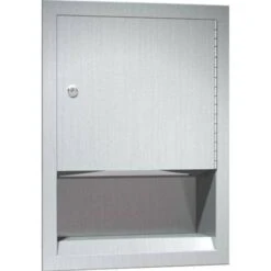 ASI 0457 Commercial Paper Towel Dispenser, Recessed-Mounted, Stainless Steel