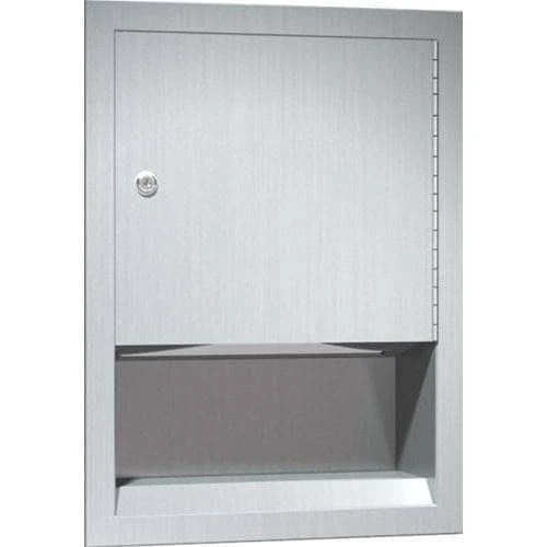 ASI 0457 Commercial Paper Towel Dispenser, Recessed-Mounted, Stainless Steel 3 ASI 0457 Commercial Paper Towel Dispenser, Recessed-Mounted, Stainless Steel