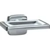 ASI 7320-B Commercial Restroom Soap Dish, 4-1/4" W X 3" D, Stainless Steel W/ Bright-Polished Finish