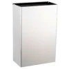 Bobrick B-367-60 Commercial Restroom Interchangeable Waste Receptacle, 12 Gallon, Surface-Mounted, Stainless Steel -Alpine shop C1968446 main v22