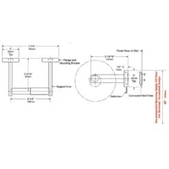 Bobrick B-76857 Commercial Toilet Paper Dispenser, Surface-Mounted, Stainless Steel W/ Satin Finish -Alpine shop C1968480 main TD