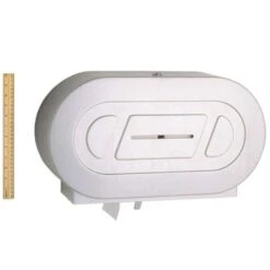 Bobrick B-2892 Commercial Toilet Paper Dispenser, Surface-Mounted, Stainless Steel W/ Satin Finish 12 Bobrick B-2892 Commercial Toilet Paper Dispenser, Surface-Mounted, Stainless Steel W/ Satin Finish -Alpine shop C1968506 ruler