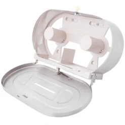 Bobrick B-2892 Commercial Toilet Paper Dispenser, Surface-Mounted, Stainless Steel W/ Satin Finish 15 Bobrick B-2892 Commercial Toilet Paper Dispenser, Surface-Mounted, Stainless Steel W/ Satin Finish -Alpine shop C1968506 main 3