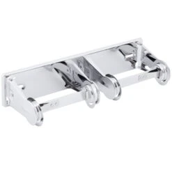 Bobrick B-265 Commercial Double Roll Toilet Paper Dispenser, Surface-Mounted, Stainless Steel -Alpine shop C1968526 main 3