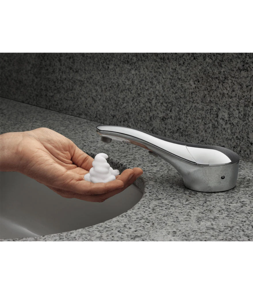 Bobrick B-828 Top Fill Bulk Countermount Soap Dispenser, Foam 9 Bobrick B-828 Top Fill Bulk Countermount Soap Dispenser, Foam - Image 7