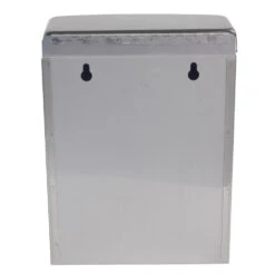Bobrick B-270 Commercial Restroom Sanitary Napkin/Tampon Disposal, Surface-Mounted, Stainless Steel -Alpine shop C1968624 main b2