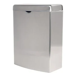 Bobrick B-270 Commercial Restroom Sanitary Napkin/Tampon Disposal, Surface-Mounted, Stainless Steel -Alpine shop C1968624 main b5