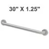 Bobrick B-5806x30 (30 X 1.25) Commercial Grab Bar, 1-1/4" Diameter X 30" Length, Stainless Steel -Alpine shop C1968631 main 1