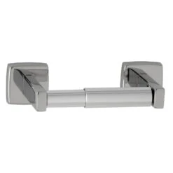Bobrick B-685 Commercial Toilet Paper Dispenser, Surface-Mounted, Stainless Steel W/ Bright-Polished Finish
