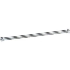 Bobrick B-207x72 Heavy-Duty Shower Curtain Rod, 72" Length, Stainless Steel
