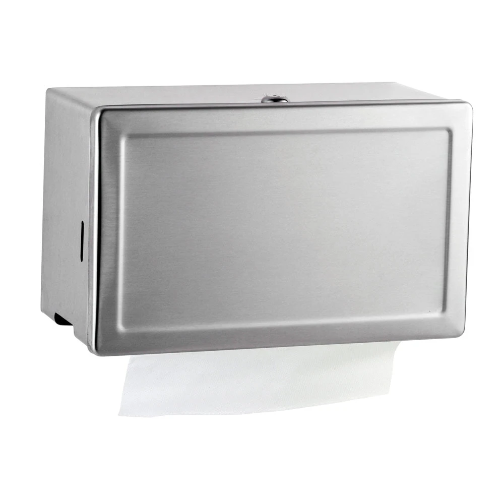 Bobrick B-263 Commercial Paper Towel Dispenser, Surface-Mounted, Stainless Steel 12 Bobrick B-263 Commercial Paper Towel Dispenser, Surface-Mounted, Stainless Steel - Image 10