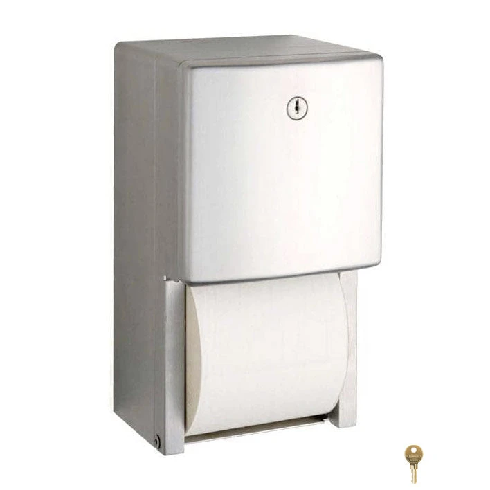 Bobrick B-4288 Commercial Toilet Paper Dispenser, Surface-Mounted, Stainless Steel W/ Satin Finish 3 Bobrick B-4288 Commercial Toilet Paper Dispenser, Surface-Mounted, Stainless Steel W/ Satin Finish