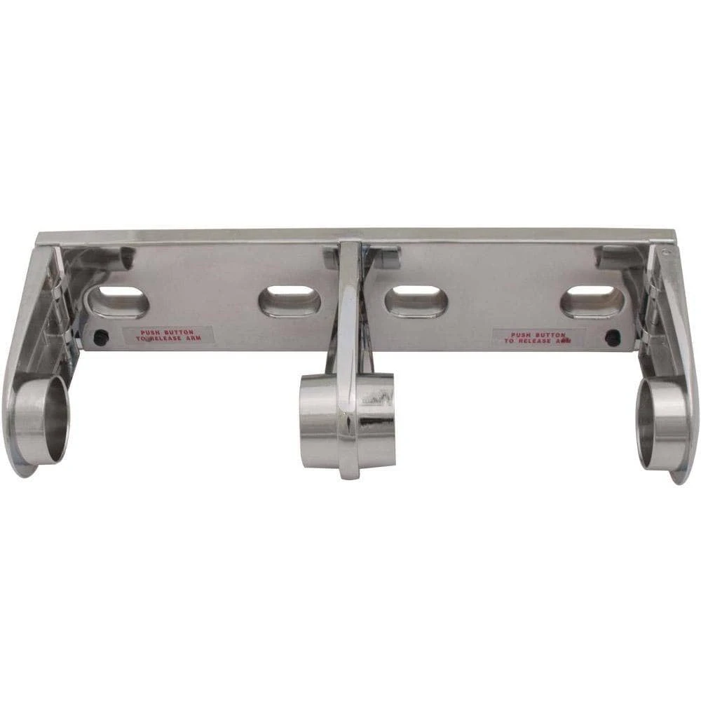 Bradley 522-00 Commercial Double Roll Toilet Paper Dispenser, Surface-Mounted, Metal 3 Bradley 522-00 Commercial Double Roll Toilet Paper Dispenser, Surface-Mounted, Metal