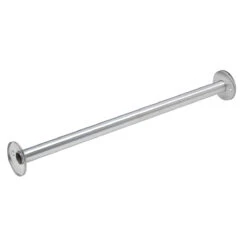 Bradley 953-060000 Commercial Shower Curtain Rod, 60" Length, Stainless Steel