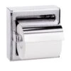 Bradley 5106-00 Commercial Toilet Paper Dispenser, Surface-Mounted, Stainless Steel W/ Bright-Polished Finish -Alpine shop C1975957 main 1