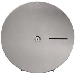 Bradley 5424-00 Commercial Toilet Paper Dispenser, Surface-Mounted, Stainless Steel W/ Satin Finish