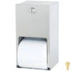 Bradley 5402-00 Commercial Toilet Paper Dispenser, Surface-Mounted, Stainless Steel W/ Satin Finish