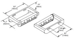 Bradley 5071-00 Commercial Toilet Paper Dispenser, Surface-Mounted, Stainless Steel W/ Satin Finish 9 Bradley 5071-00 Commercial Toilet Paper Dispenser, Surface-Mounted, Stainless Steel W/ Satin Finish -Alpine shop C1976088 main TD