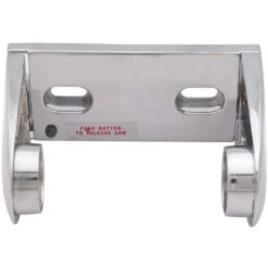 Bradley 505-00 Commercial Toilet Paper Dispenser, Recessed-Mounted, Zinc W/ Nickel Finish