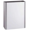 Bradley 356-00 Commercial Restroom Waste Receptacle, 12 Gallon, Surface-Mounted, 18" W X 23" H, 9" D, Stainless Steel 2 Bradley 356-00 Commercial Restroom Waste Receptacle, 12 Gallon, Surface-Mounted, 18" W X 23" H, 9" D, Stainless Steel -Alpine shop C1976108 main 33