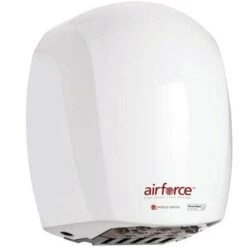 World Dryer Airforce J-974 High Efficiency Hand Dryer, White, Green Spec, Updated Part Number: J-974A3
