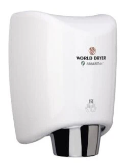 World Dryer SMARTdri(TM) K48-975 Hand Dryer, White Steel, 22