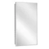 Bradley 175-000000 Commerical Medicine Cabinet, 17" W X 30.5" H, Recessed-Mounted, Stainless Steel W/ Satin Finish