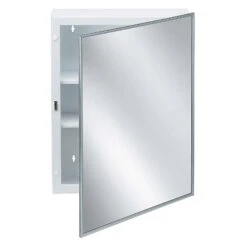 Bradley 9664-000000 Commerical Medicine Cabinet, 16" W X 22" H, Recessed-Mounted, Steel White Epoxy