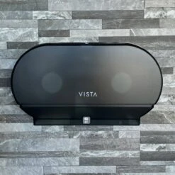 VISTA Double Jumbo TP Dispenser, Black Translucent - TP3002 -Alpine shop C3066070 main 1