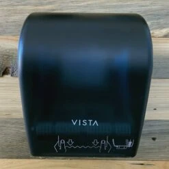 VISTA Mechanical Auto Cut Roll Towel Dispenser, Black Translucent - PT2004 11 VISTA Mechanical Auto Cut Roll Towel Dispenser, Black Translucent - PT2004 -Alpine shop C3066076 main2