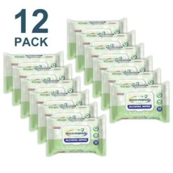 GERMisept Multi-Purpose 75% Ethanol Alcohol Wipes, 50 Wipes/Pack, 12 Packs/Carton - GS-G01440-12PK -Alpine shop C3066874 main 1