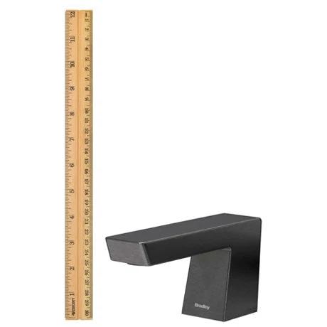 Bradley - 6-3700-RFM-BR - Touchless Counter Mounted Sensor Soap Dispenser, Brushed Brass, Zen Series 7 Bradley - 6-3700-RFM-BR - Touchless Counter Mounted Sensor Soap Dispenser, Brushed Brass, Zen Series - Image 5