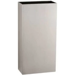 Bobrick B-9279 Fino Waste Receptacle, 6 Gallon Capacity