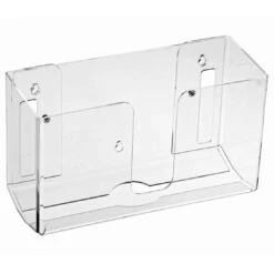 Alpine Wall-Mounted Towel Dispenser For Single Or Multiple Towel Retrieval - ALP432-CLR