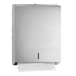 Alpine C-Fold/Multifold Paper Towel Dispenser, Stainless Steel Brushed - ALP480