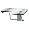 ASI 8206-L-28 Folding Shower Seat - L-Shaped, Left Hand, ADA - Solid Phenolic, White - 28"W -Alpine shop C3080495 main 11