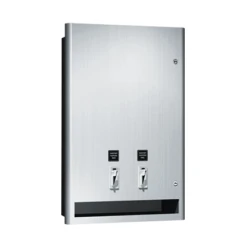 ASI 94684-50 Profile - Sanitary Napkin (15) And Tampon (23) Dispenser - 50¢ Operation - Recessed